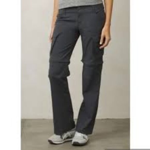 prAna Halle Convertible Women's Hiking Pant - Gray - 6 - Picture 2 of 6